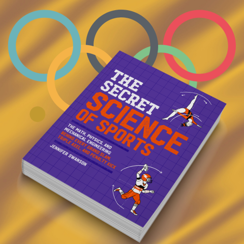 Secret Science of Sports Book image with Summer Olympic Rings
