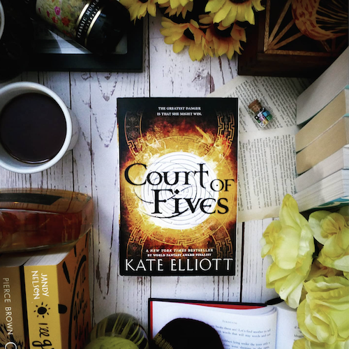 NOVL - Instagram image for 'Court of Fives' by Kate Elliott