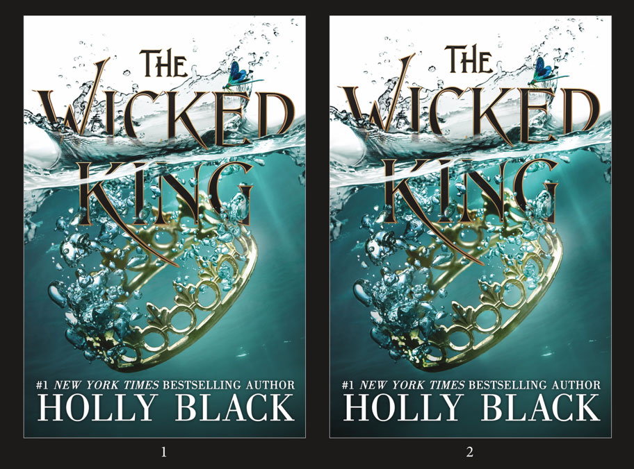 The Wicked King version comparison