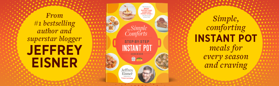 From #1 bestselling author and superstar blogger, THE SIMPLE COMFORTS STEP-BY-STEP INSTANT POT BIBLE. Simple, comforting Instant Pot meals for every season