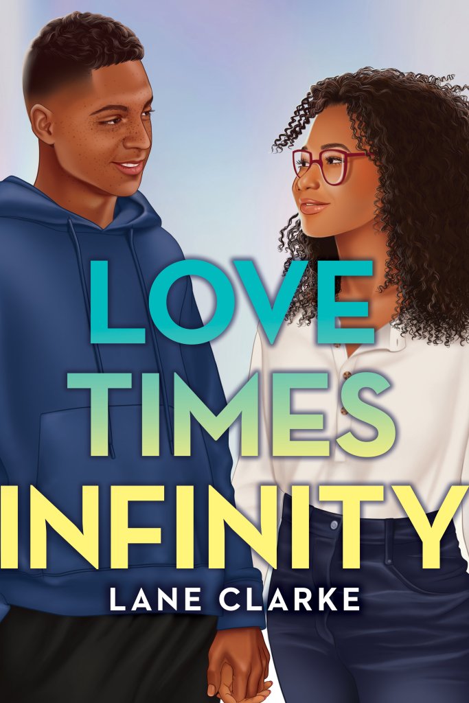 NOVL - Book cover for 'Love Times Infinity' by Lane Clarke