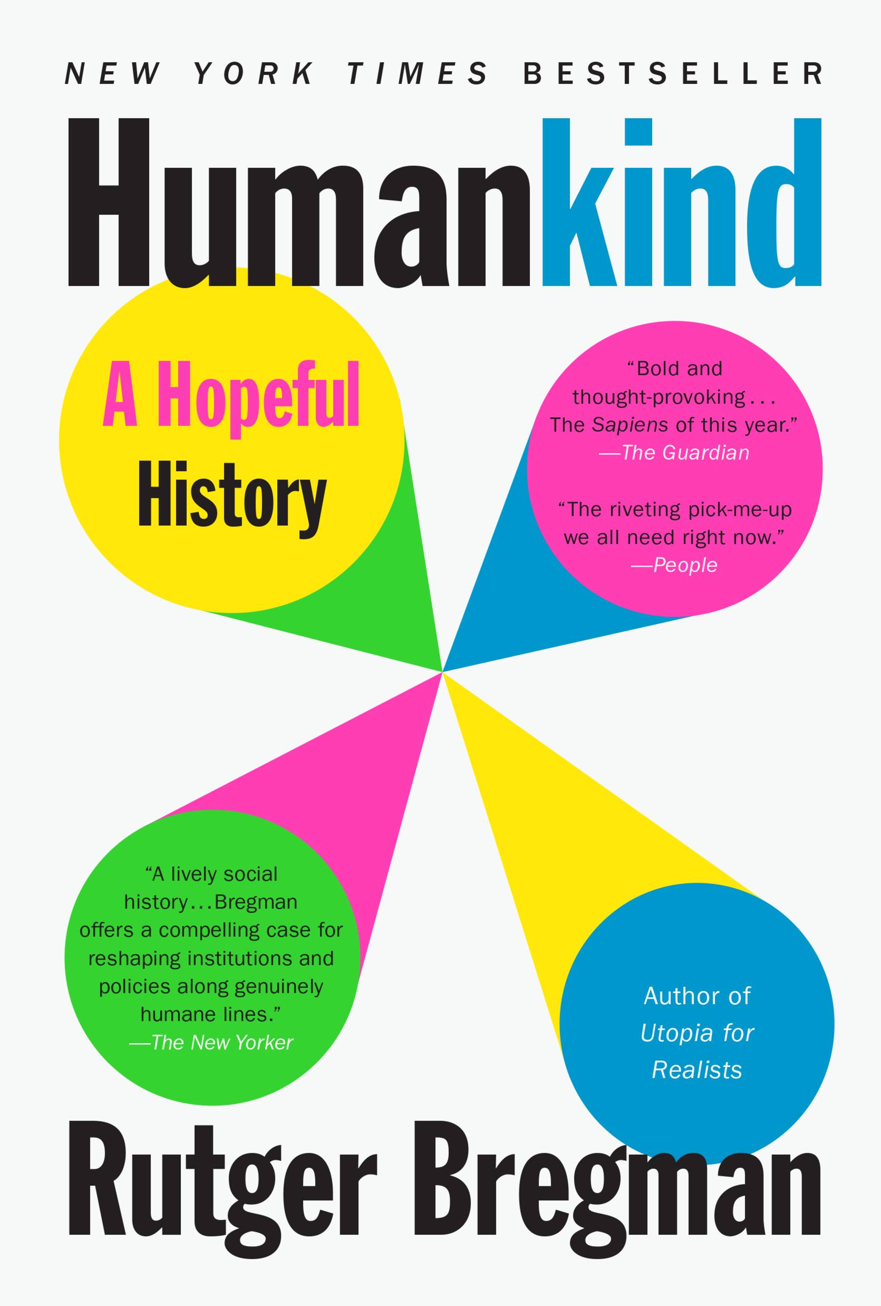 Hachette　Rutger　Book　Bregman　Group　Humankind　by