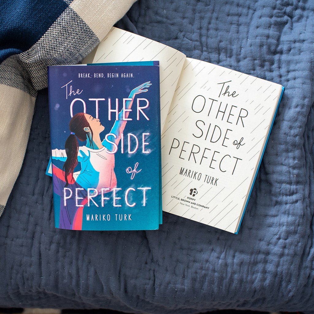 Instagram image of the book "The Other Side of Perfect" by Mariko Turk