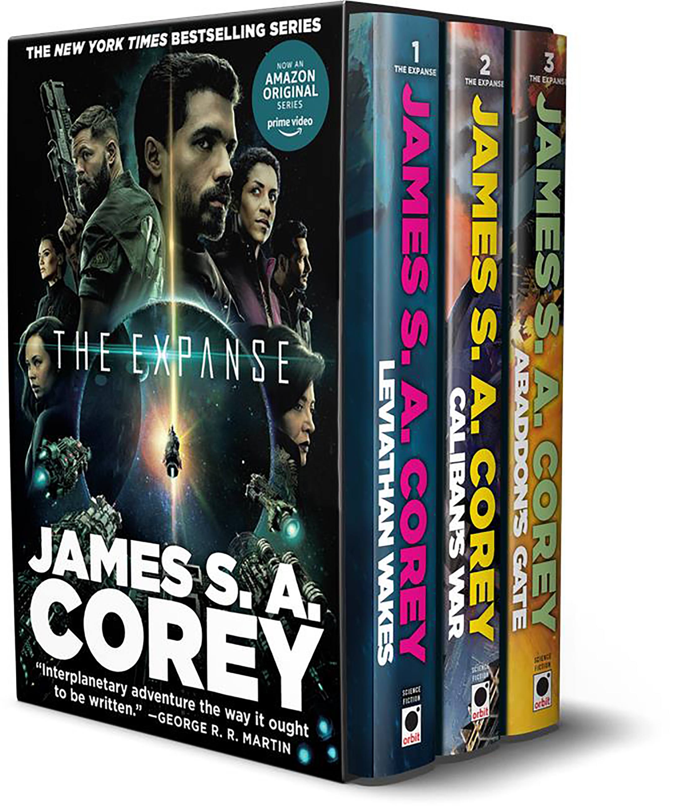 The Expanse Hardcover Boxed Set: Leviathan Wakes, Caliban's War, Abaddon's  Gate by James S. A. Corey