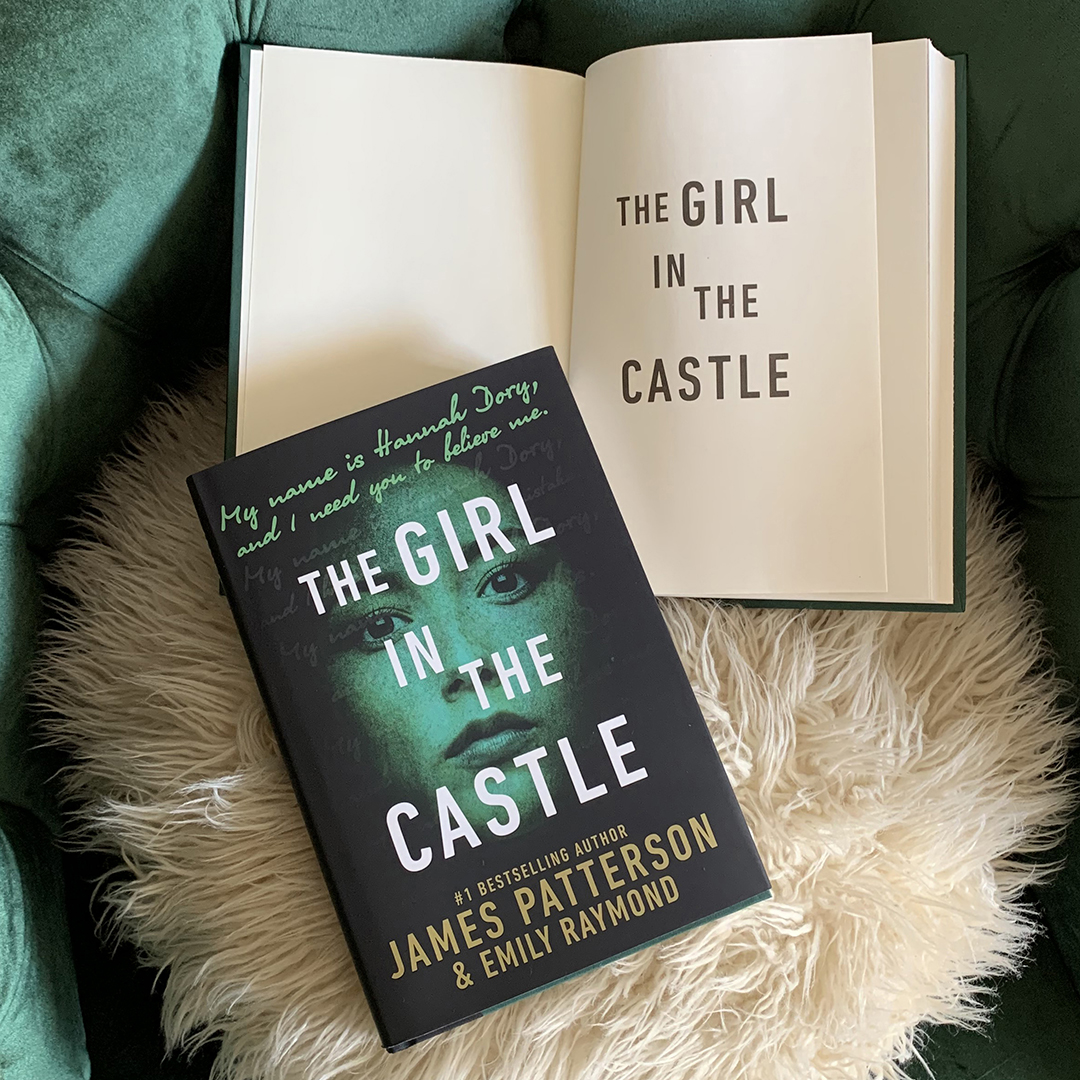 Instagram image of the book "The Girl in the Castle" by James Patterson