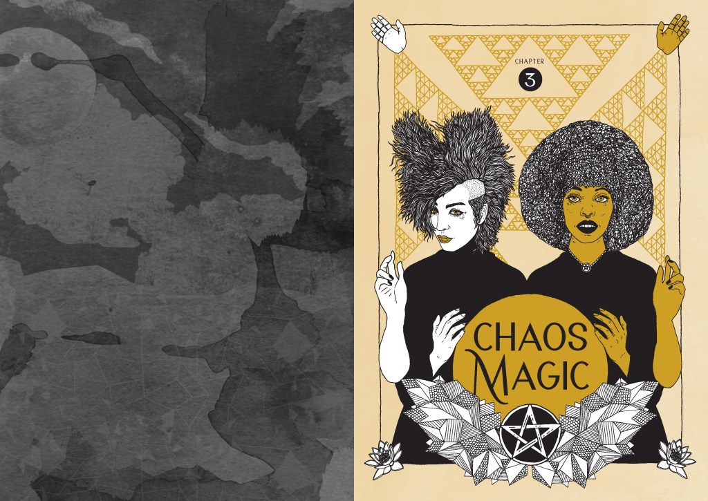 Interior Spread of How to Study Magic featuring opener of Chapter 3: Chaos Magic