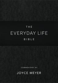 Everyday Life Bible: Black LeatherLuxe®