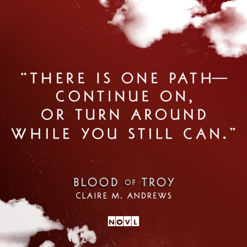 Blood of Troy (Daughter of Sparta, #2) by Claire M. Andrews