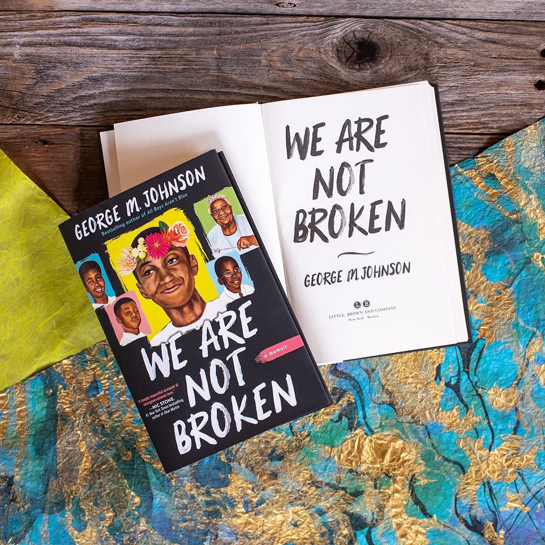 Instagram image of the book "We Are Not Broken" by George M. Johnson