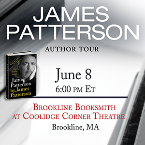 James Patterson on Tour Brookline Booksmith