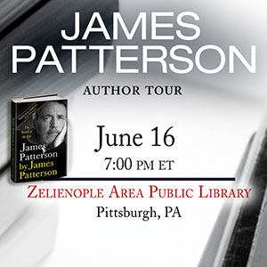 James Patterson on Tour Zelienople Area Public Library