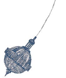 Spot art illustration of a pendulum