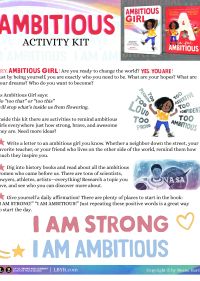 LBYR - A is For Ambitious Storytime Kit