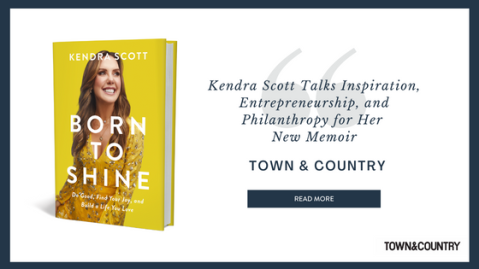 Photo of Kendra Scott's new memoir Born to Shine
