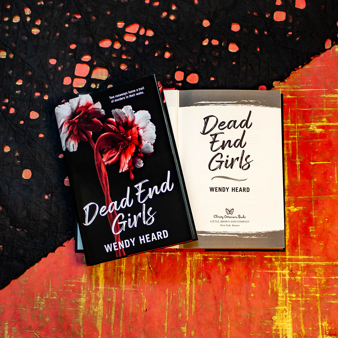 Instagram image of the book "Dead End Girls" by Wendy Heard