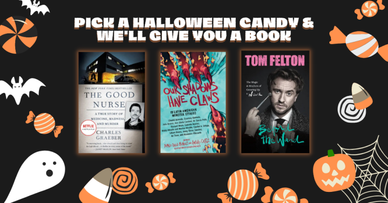 Tell Us Your Favorite Halloween Candy And We'll Give You a Book