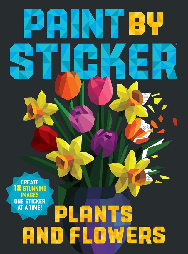 Paint by Sticker: Plants and Flowers by Workman Publishing