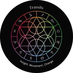 Transits card from Mystic Mondays: The Astro Alignment Deck