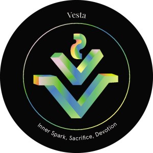 Vesta card from Mystic Mondays: The Astro Alignment Deck