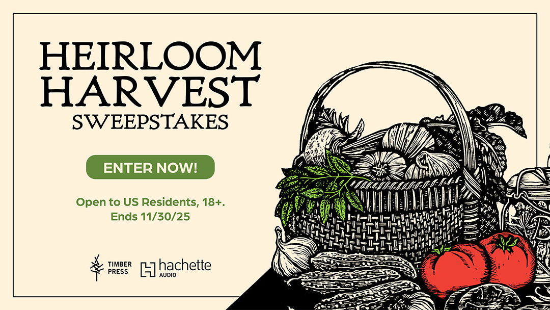 Image graphic linking to the Heirloom Harvest Sweepstakes.