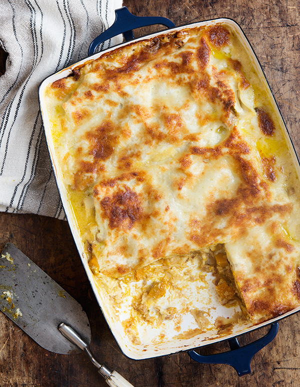 Photo of Northern Italian Pumpkin Lasagna.