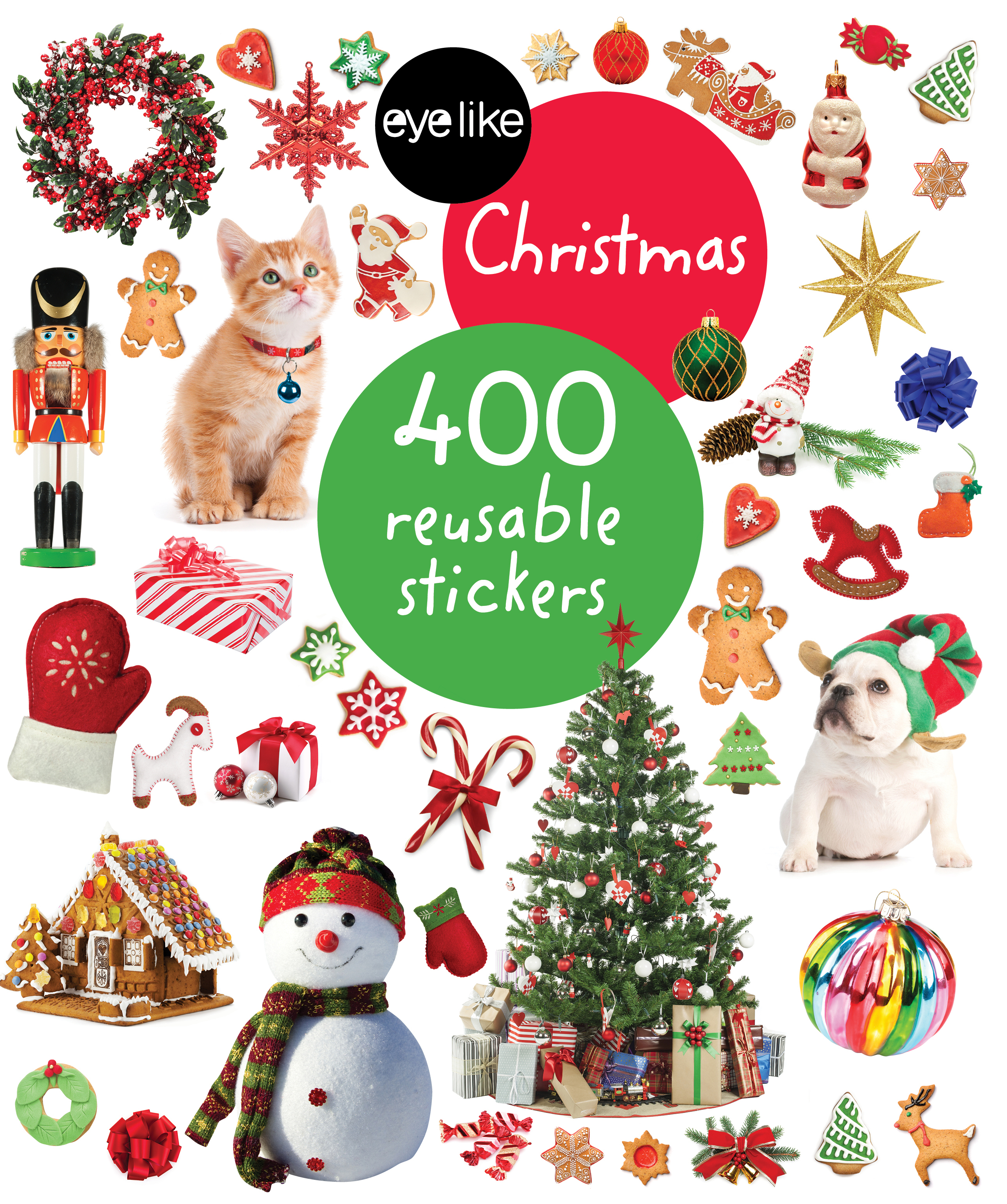 Eye Like Horses 400 reusable stickers