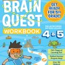 Summer Brain Quest 4&5 workbook cover with illustrated boy wearing a snorkel and swimming underwater