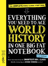 Everything You Need to Ace World History in One Big Fat Notebook, 2nd  Edition