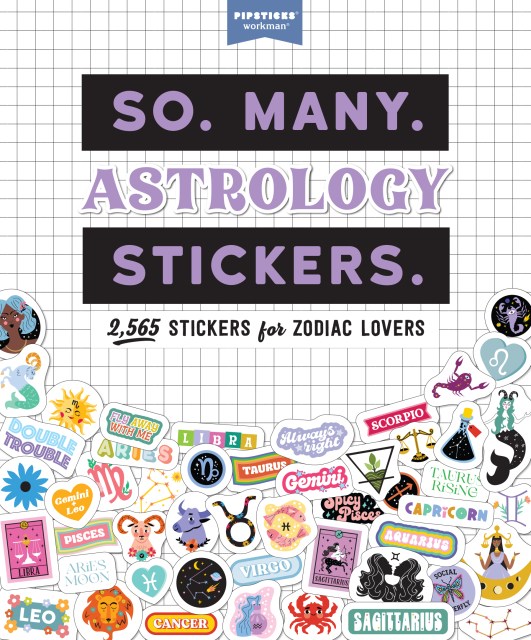 So. Many. Astrology Stickers.