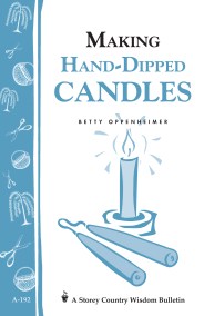 Making Hand-Dipped Candles