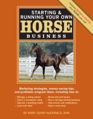 Starting & Running Your Own Horse Business, 2nd Edition