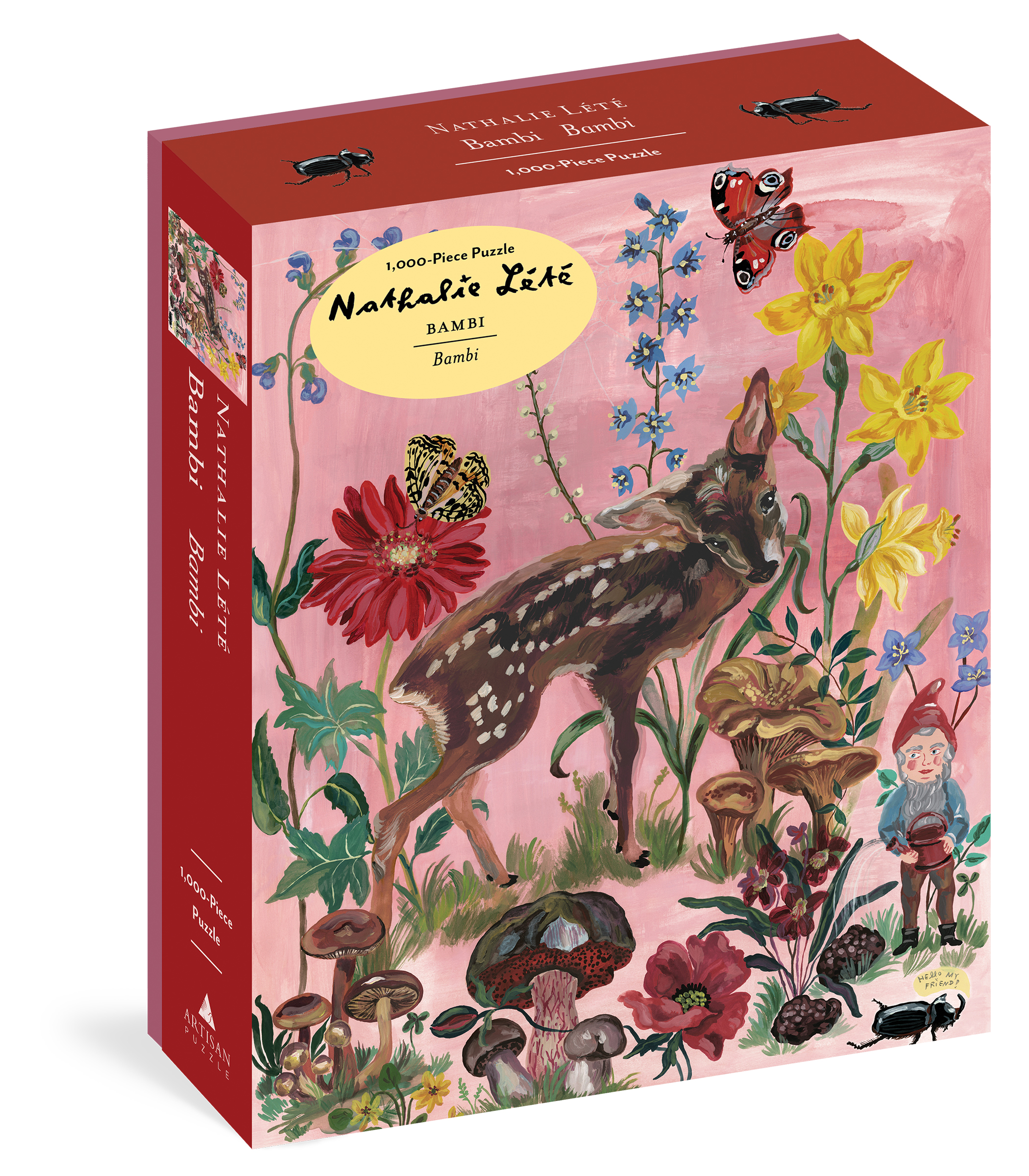 Relatief Ru Schrijf een brief Nathalie Lété: Bambi 1,000-Piece Puzzle by Nathalie Lété | Hachette Book  Group