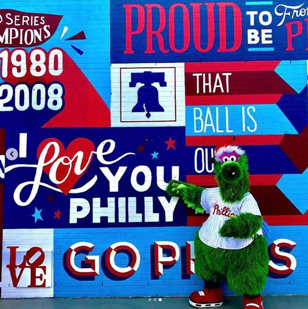 Photo of mural in Philadelphia.