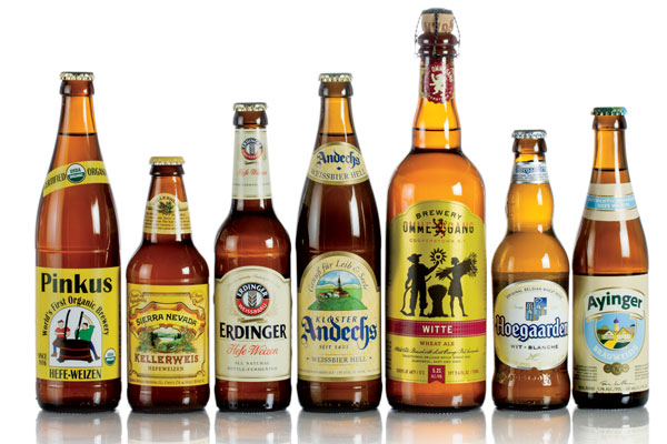Photo of line up of beers from Beer for All Seasons.