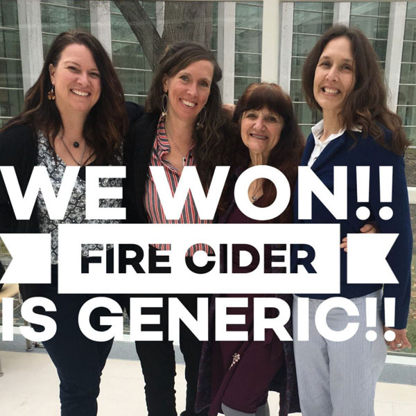 Image with We Won! Fire Cider is Generic 