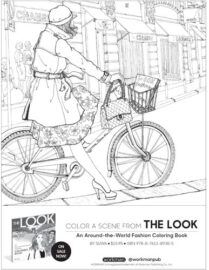 Bookstore Coloring Page Kit