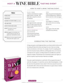 Host A Wine Bible Tasting Event Kit