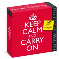 Keep Calm and Carry On Page-A-Day Calendar 2024