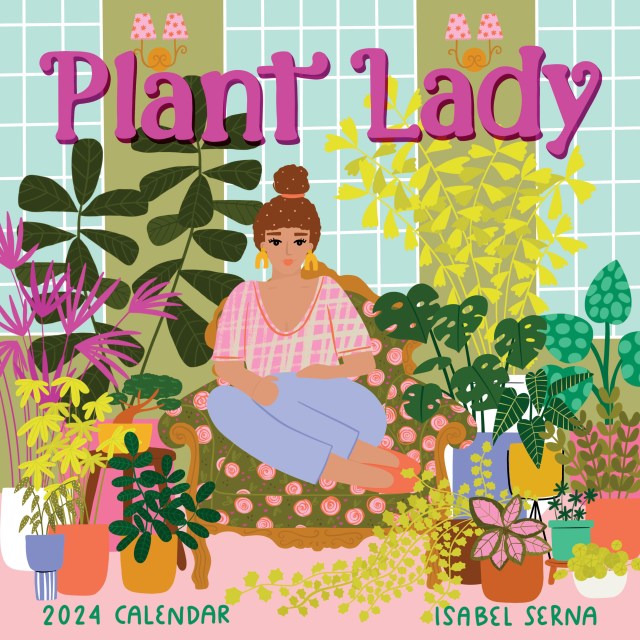 Plant Lady Wall Calendar 2024