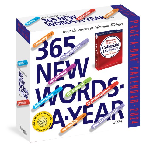 365 New Words-A-Year Page-A-Day Calendar 2024