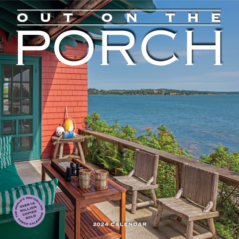 Out on the Porch Wall Calendar 2024