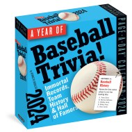 A Year of Baseball Trivia! Page-A-Day Calendar 2024