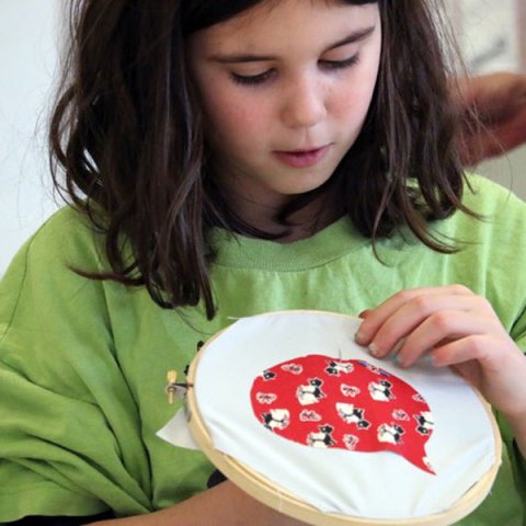 Sewing Together: Collaborative Quilting with Kids