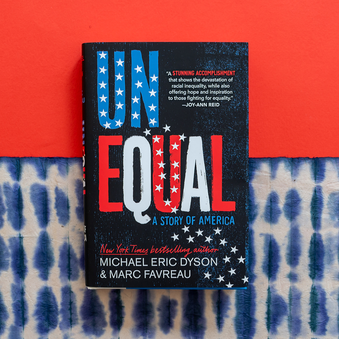 Instagram image of the book "Unequal by Michael Eric Dyson and Marc Favreau