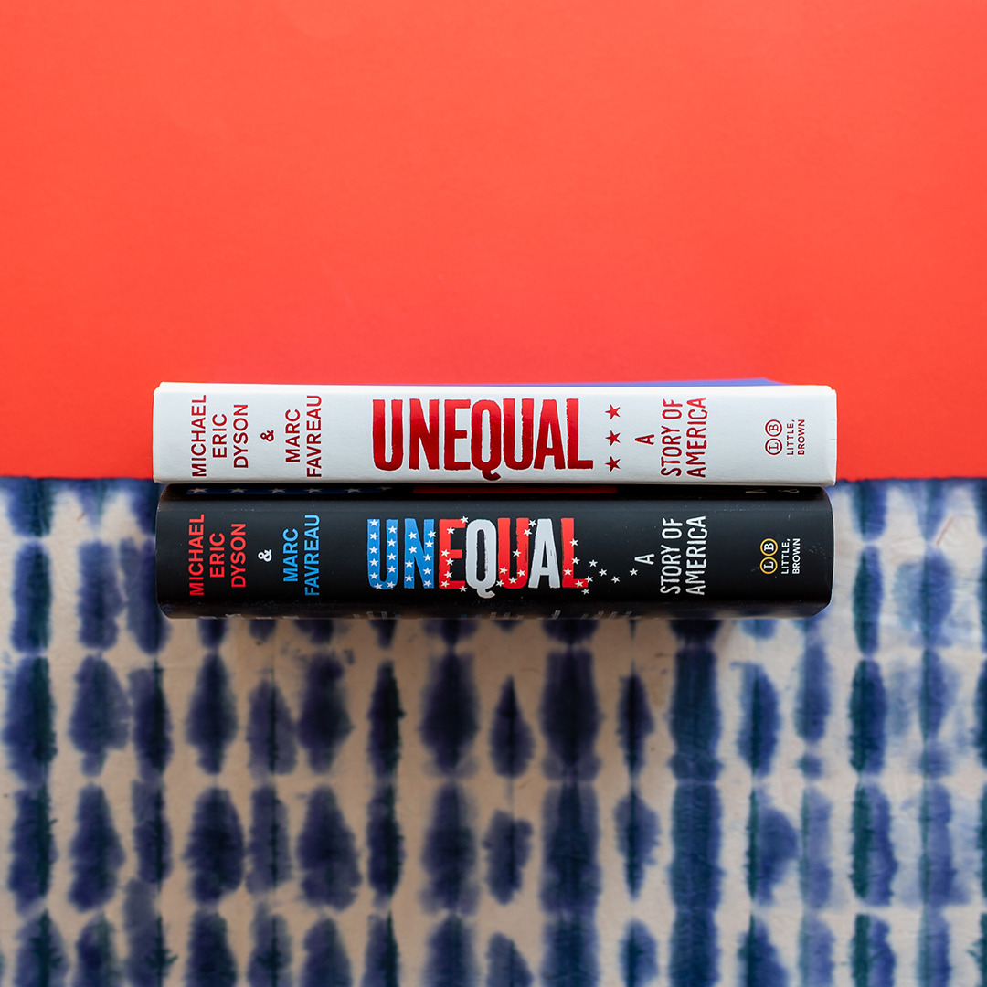 Instagram image of the book "Unequal by Michael Eric Dyson and Marc Favreau