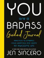 You Are a Badass® Guided Journal