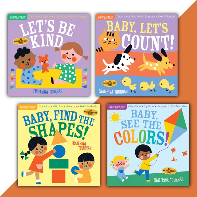 Indestructibles: Early Learning 4-book set