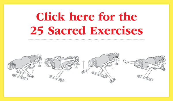Click here for the 25 sacred exercises