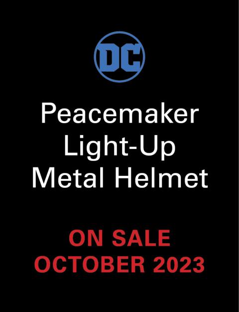 Peacemaker Light-Up Metal Helmet