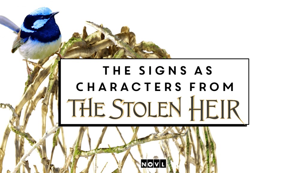 The NOVL Blog, Featured Image for Article: The Signs as Characters from The Stolen Heir
